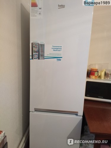 Двухкамерный холодильник BEKO RCNk 310K20W фото