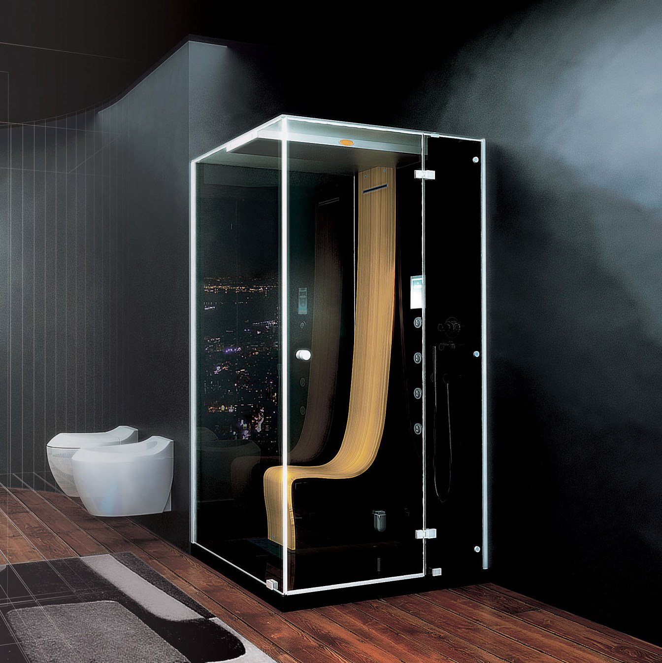 Shower cabins with steam фото 37