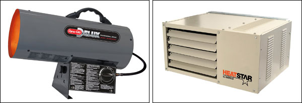 Heating your garage - Examples of Forced Air Heaters for your garage gym Heating your garage - Examples of Forced Air Heaters for your garage gym