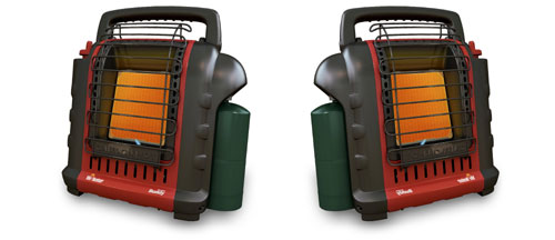 Mr Heater portable propane radiant heater