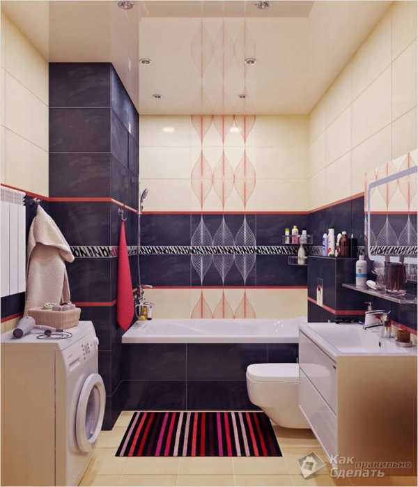 Дизайн короба в ванной